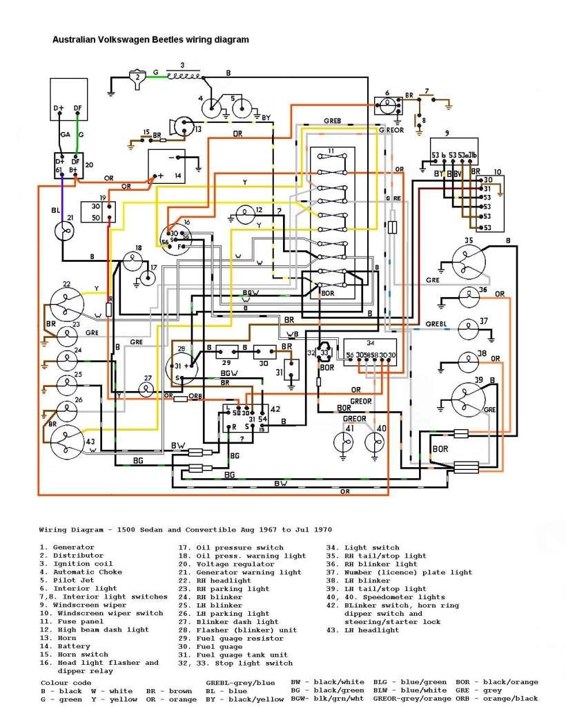 Volkswagen Wiring Harnes - Wiring Diagram